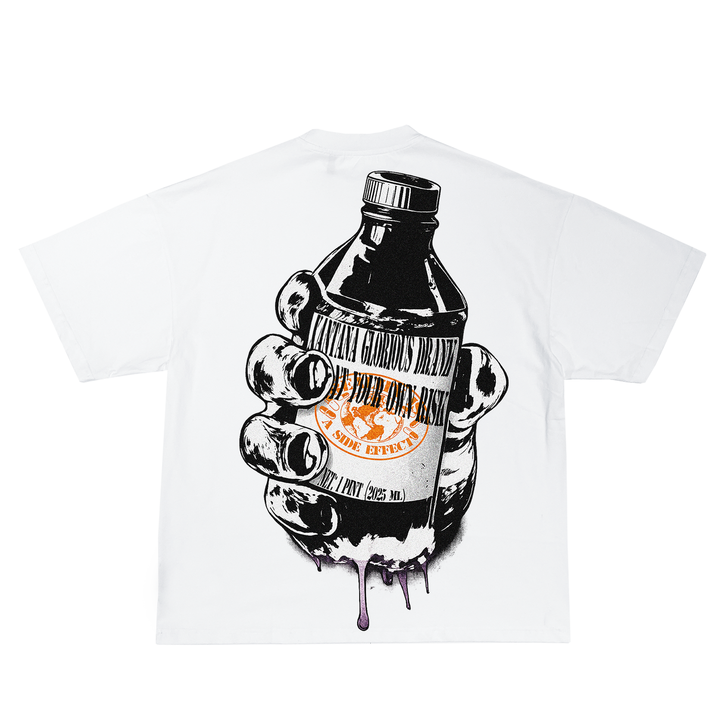 GLORIOUS DRANK WHITE TEE